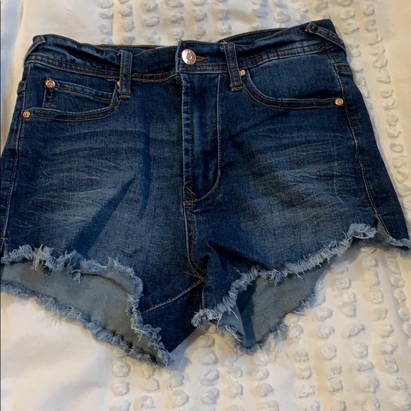 Celebrity Pink Pants - Celebrity Pink High Rise Cheeky Shorts